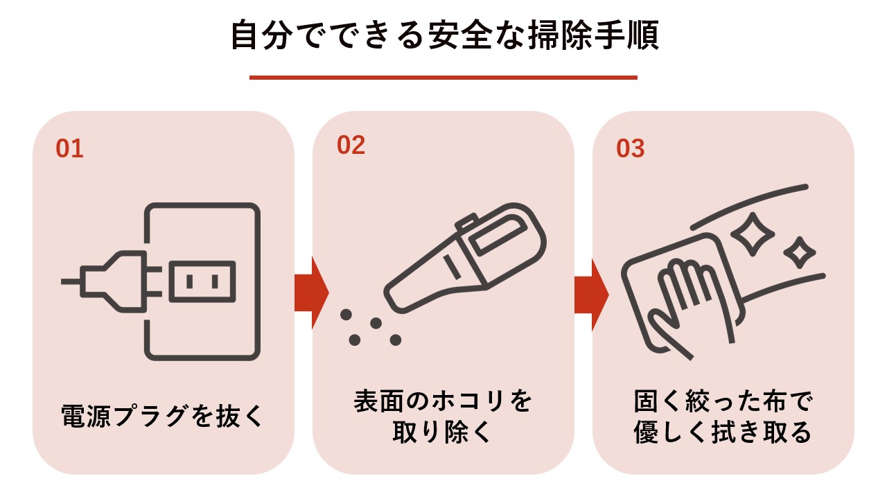 自分でできる安全な掃除手順とは？
