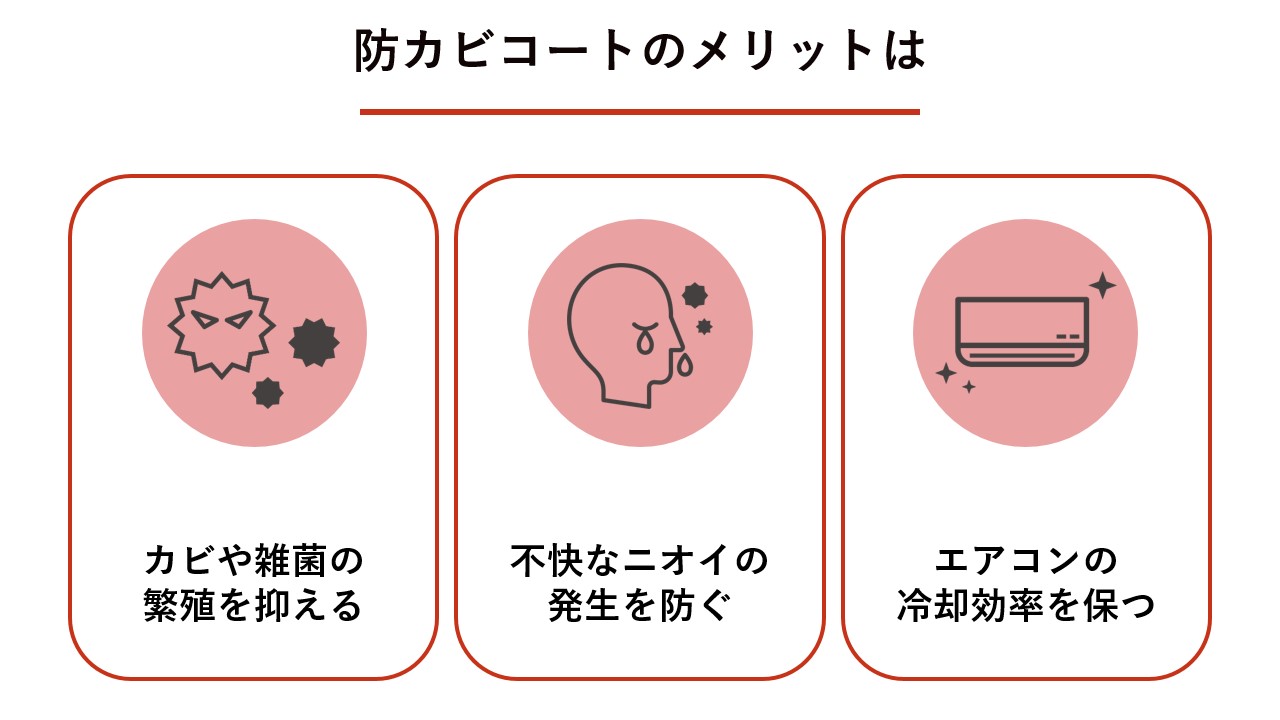 防カビコートのメリットは？ 